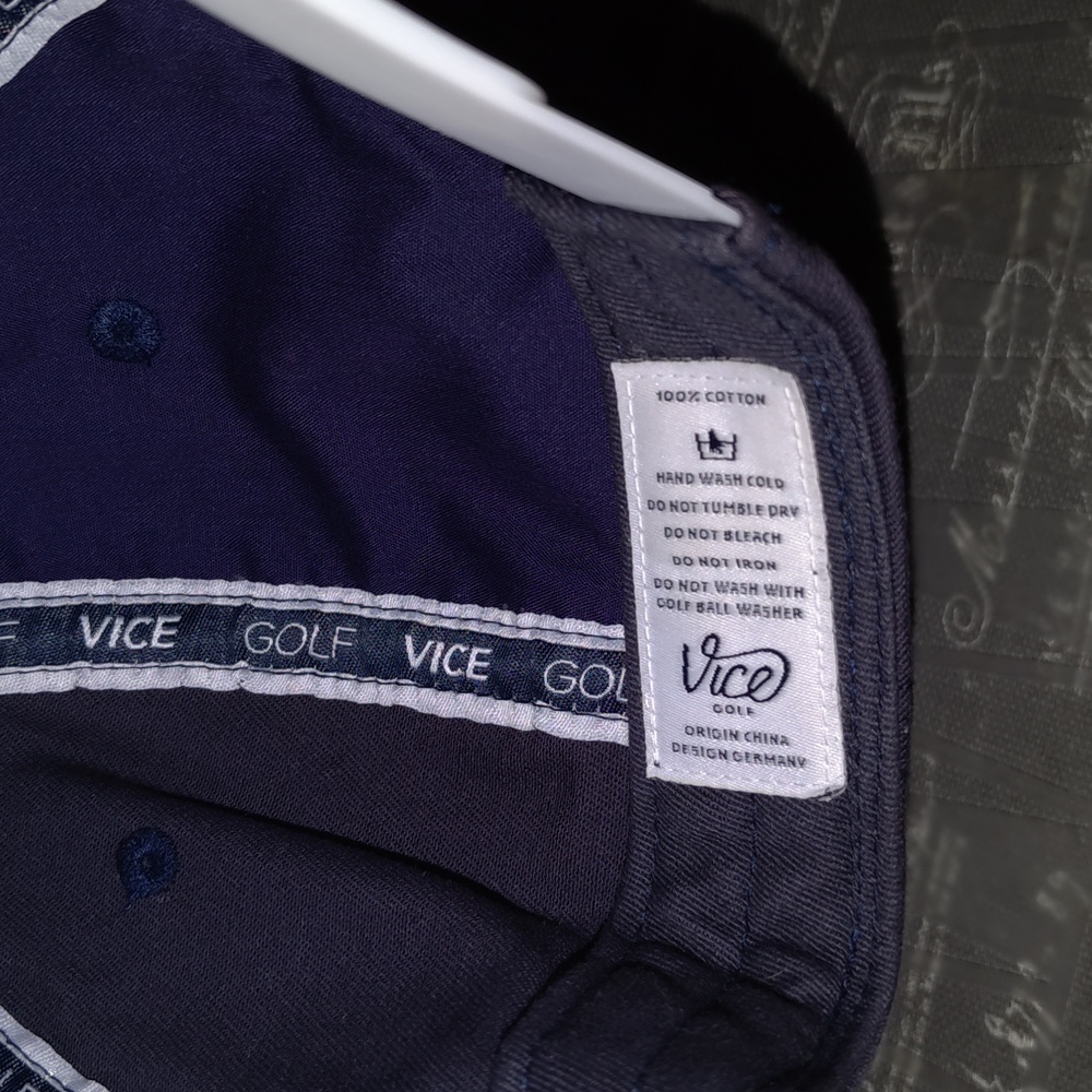Vice Golf Embroidered Logo Snapback Adjustable Ha… - image 8